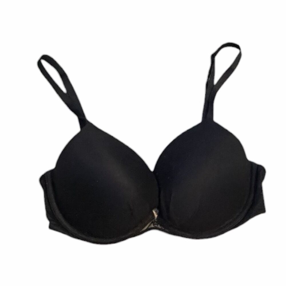 VICTORIA’S SECRET Women’s Black Fabulous Plunge Bra Size 32D